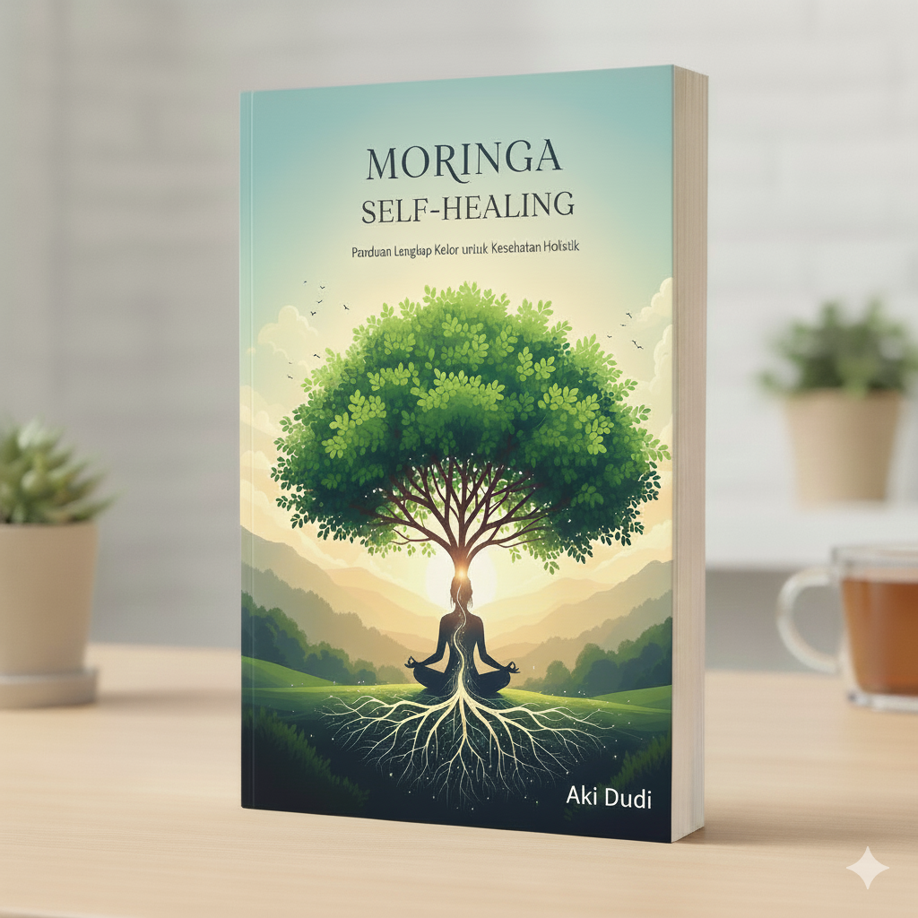 mock up buku 3 sekilas tentang kelorina